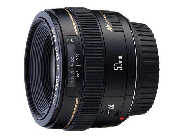 Objektyvas Canon EF 50mm 1:1,4 USM SLR Standartiniai objektyvai Juoda
