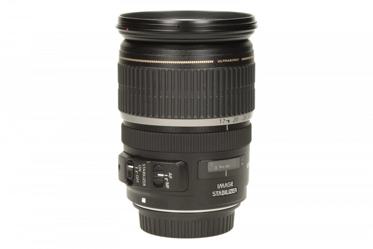 Canon EF-S17-55IS Standartinio priartinimo objektyvas Juoda