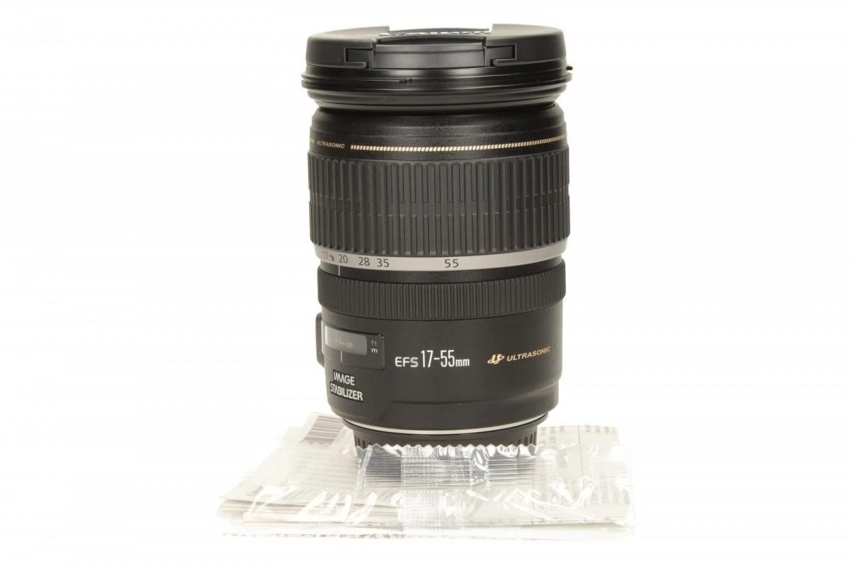 Canon EF-S17-55IS Standartinio priartinimo objektyvas Juoda