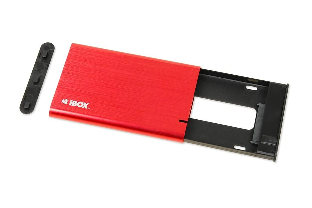 IBOX HD-05 korpusas HDD 2,5" USB 3.1 Gen.1 raudonas