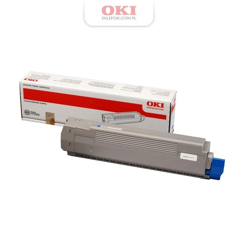 OKI cartridge cyan C8xx1 7300 pages ISO
