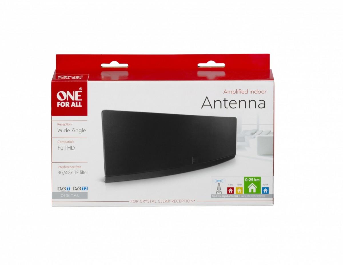 Skaitmeninė vidaus antena ONE FOR ALL UHD, DVB-T2, 1m / SV9430