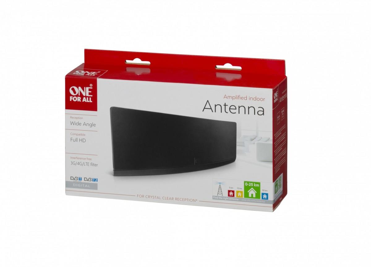 Skaitmeninė vidaus antena ONE FOR ALL UHD, DVB-T2, 1m / SV9430