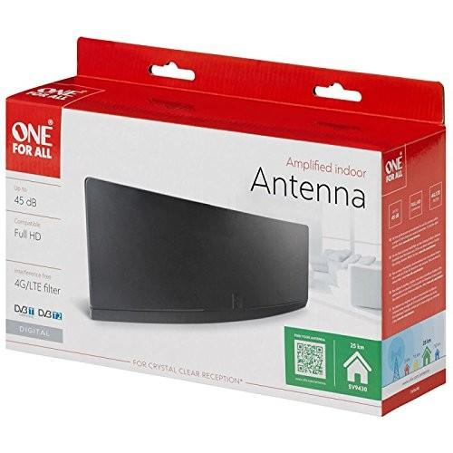 Skaitmeninė vidaus antena ONE FOR ALL UHD, DVB-T2, 1m / SV9430