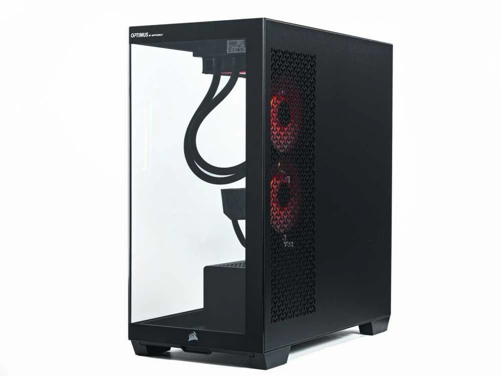 Stacionarus kompiuteris Optimus e-sport kompiuteris gb550t-cr5 ryzen 7 5800x/16gb/1tb/rx 7600 gaming oc 8g/w