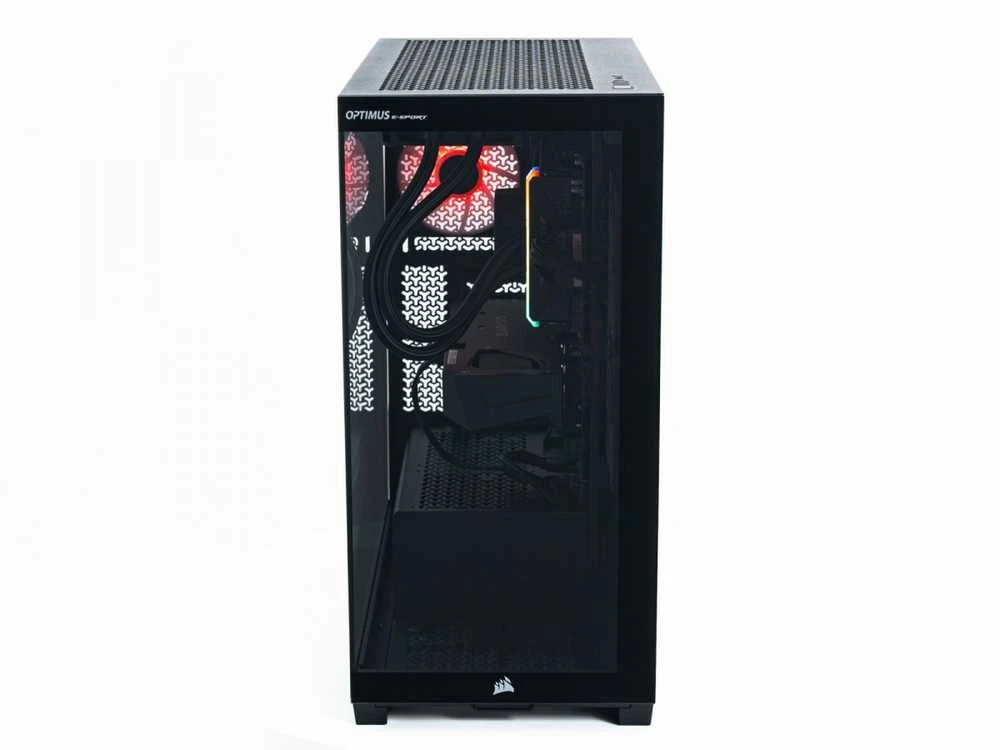 Stacionarus kompiuteris Optimus e-sport kompiuteris gb550t-cr5 ryzen 7 5800x/16gb/1tb/rx 7600 gaming oc 8g/w