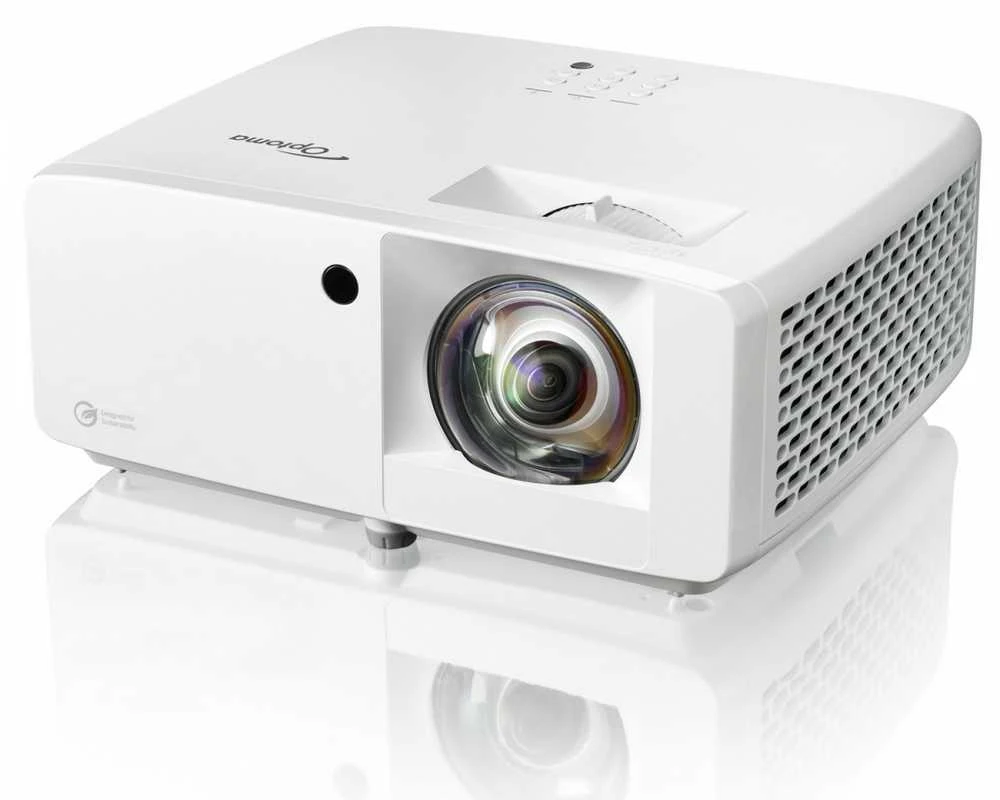 Optoma lazerinis projektorius zk430st uhd, 3700lum, trumpo nuotolio gamintojo kodas e9pd7ld11ez1