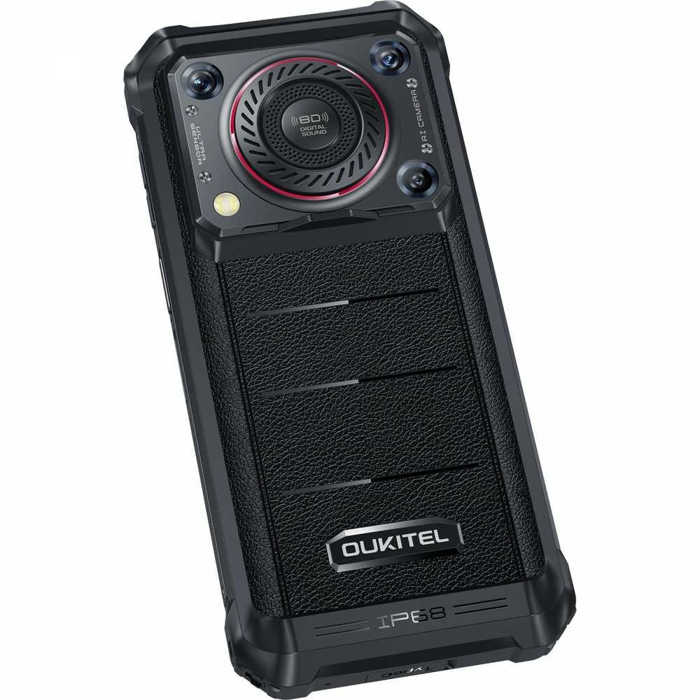 Išmanusis telefonas Oukitel WP36 Pro 6/256GB Juodas (WP36Pro-BK/OL)