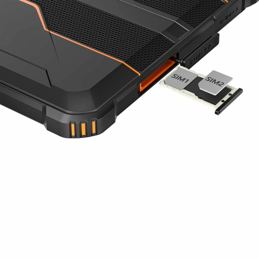 Planšetė Oukitel RT3 Pro 4/128GB oranžinis, tvirtas, 5150 mAh