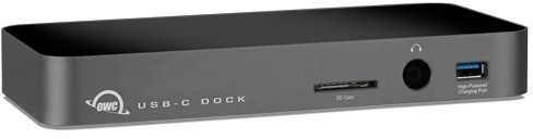 Šakotuvas Stacja/replikator OWC Thunderbolt 4 Hub (OWCTCDK10PMDSG)