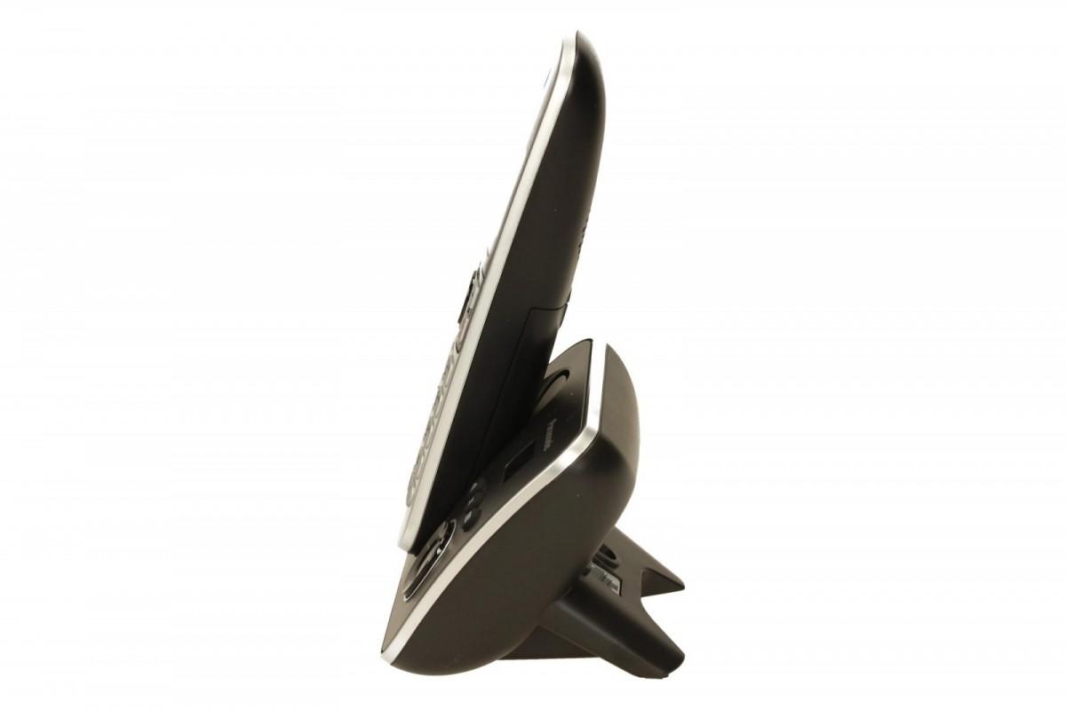 Fiksuotas telefonas Panasonic KX- TG6821PDB Juodieji ir sidabriniai