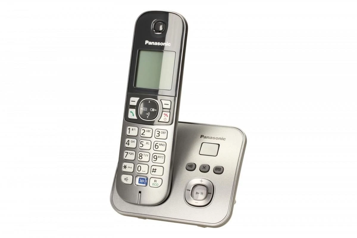 Belaidis telefonas Panasonic KX-TG6821, pilkas