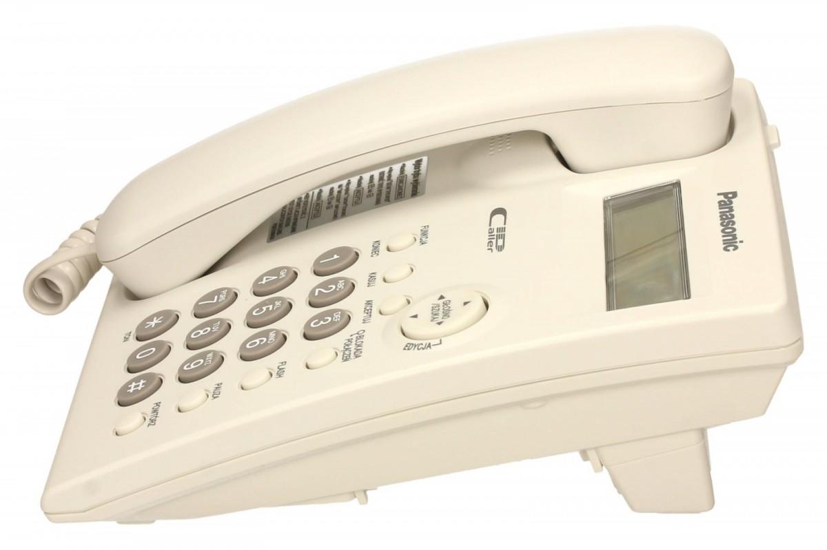 Telefonas - Panasonic KX-TSC11 skambinimo ID laidinis baltas