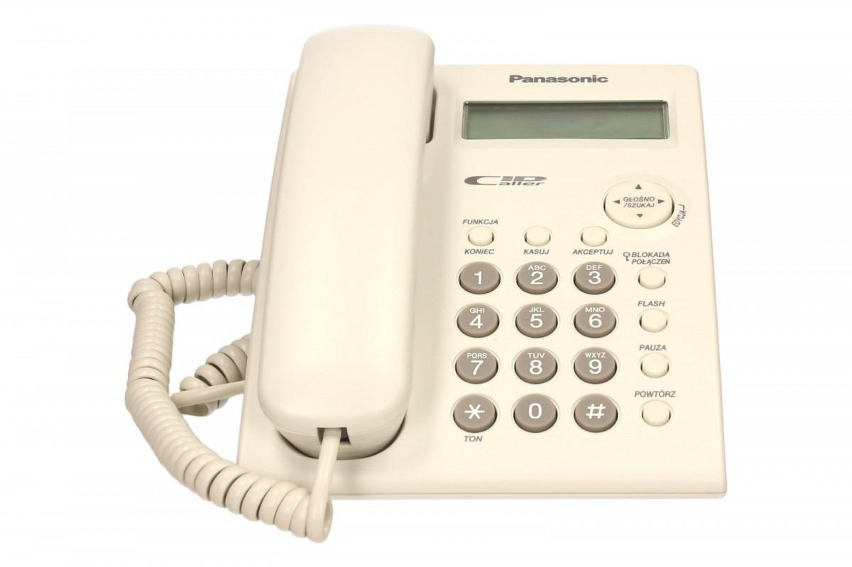 Telefonas - Panasonic KX-TSC11 skambinimo ID laidinis baltas