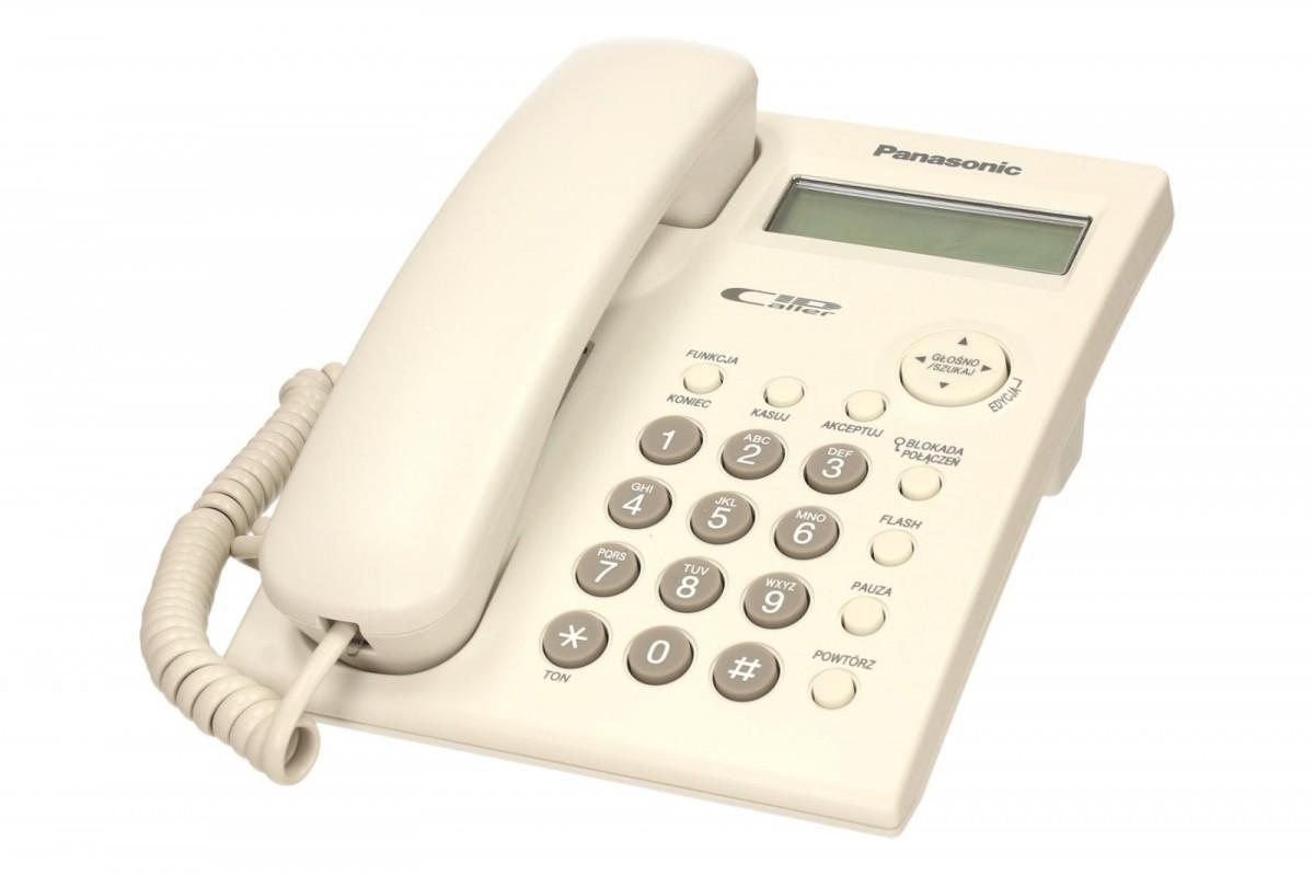 Telefonas - Panasonic KX-TSC11 skambinimo ID laidinis baltas