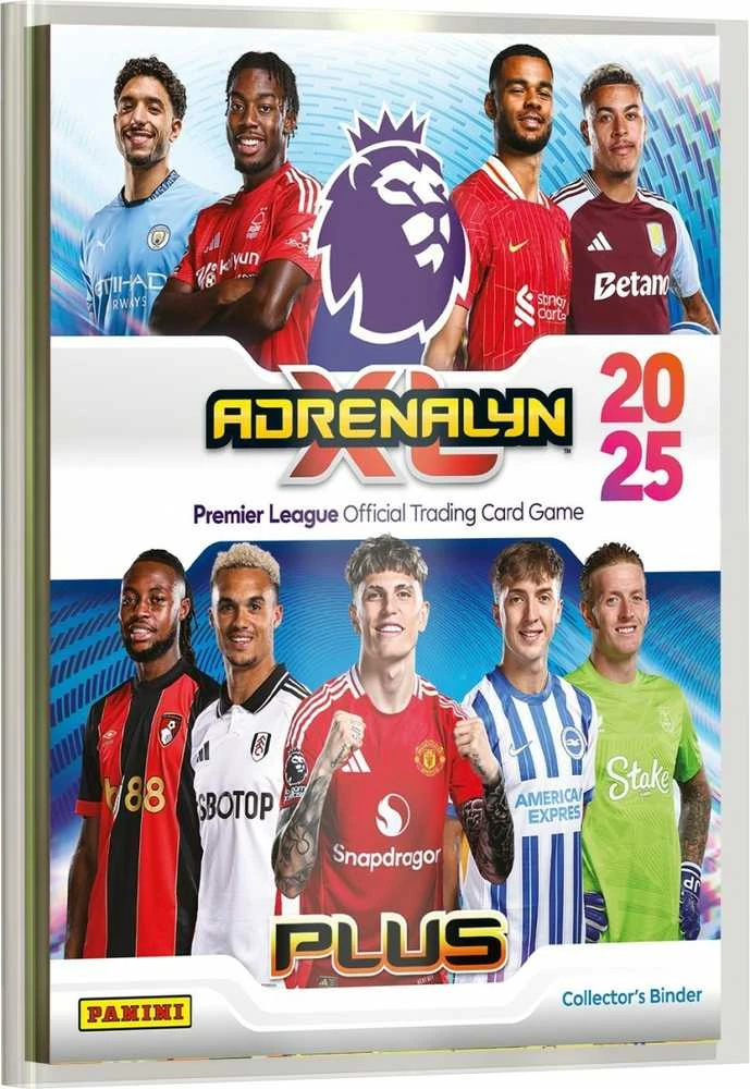 „Panini“ futbolo kortelių „Adrenalyn XL Plus Premier League 2025“ pradinis rinkinys