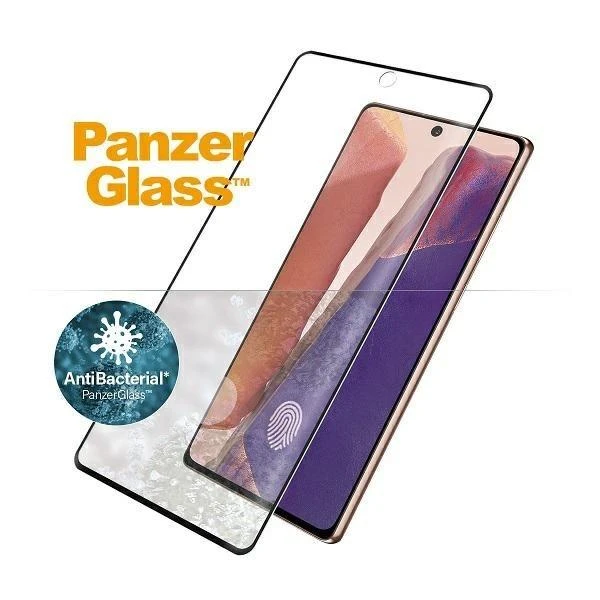 Panzer Glass PanzerGlass Case Friendly, Samsung, Galaxy Note20, Antimikrobinis stiklas, Juodas
