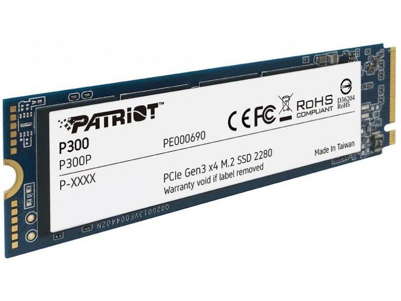 Kietasis vidinis diskas Patriot P300 M.2 PCIe Gen 3 x4 512GB SSD