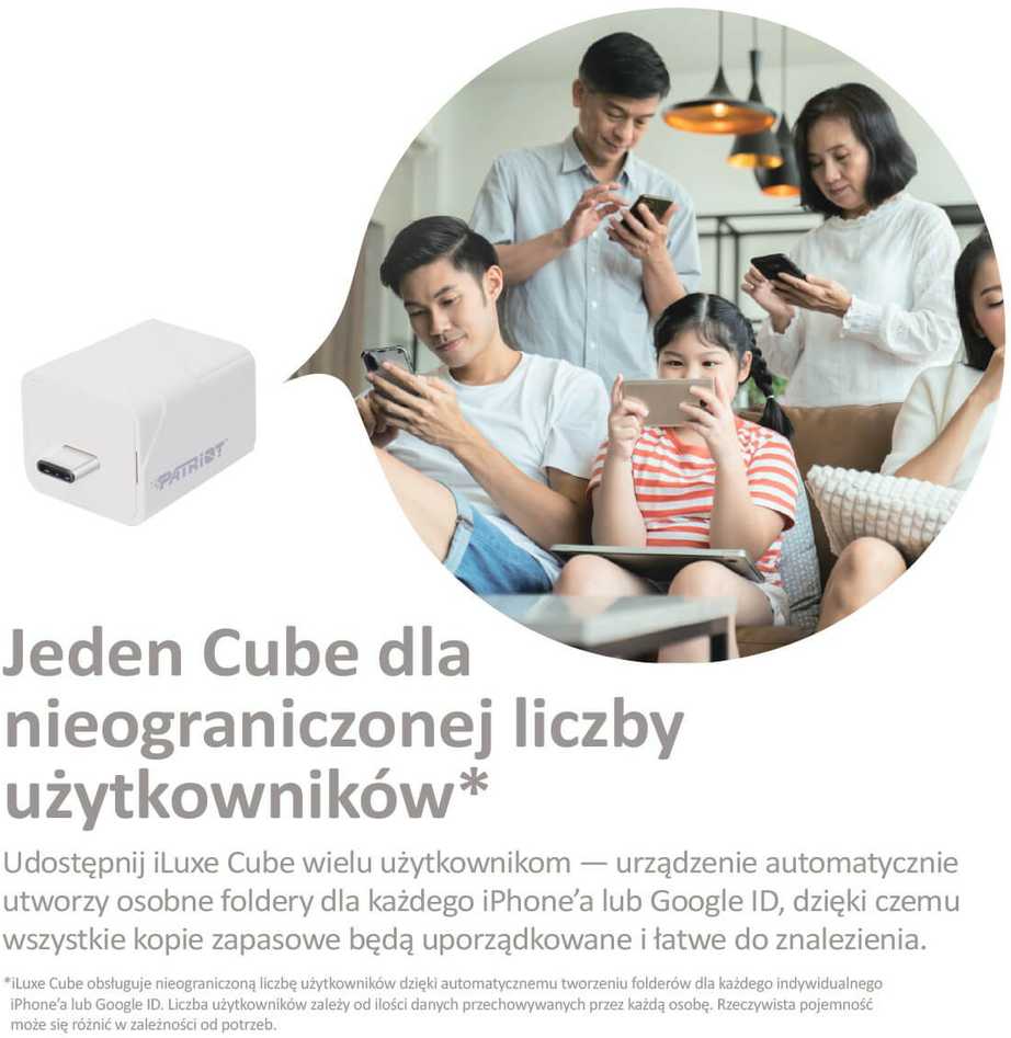 Patriot iLuxe Cube C 256 GB , USB-Stick