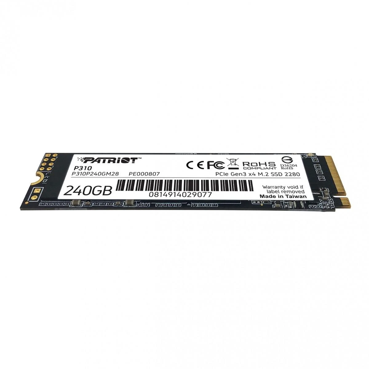 PATRIOT P310 240GB M2 2280 PCIe SSD NVME