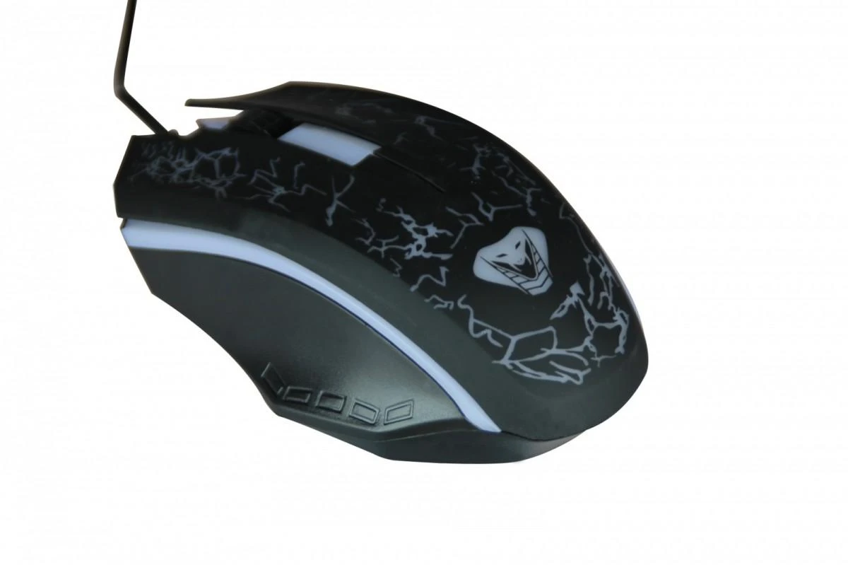 Žaidimų pelė Media-Tech COBRA PRO X-LIGHT MT1117, su LED pašvietimu, USB jungtis, 1200DPI