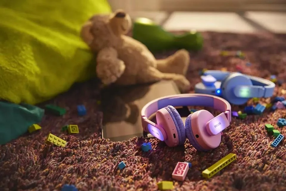 Vaikiškos belaidės ant ausų dedamos ausinės Philips TAK4206BL/00, Mėlynos