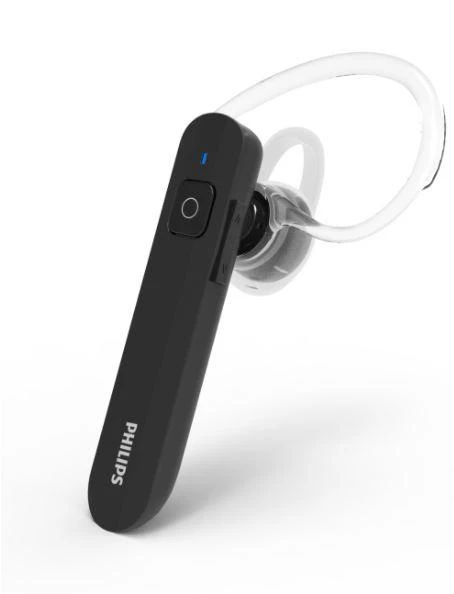 Philips SHB1603 telefonas, juodas (30849)