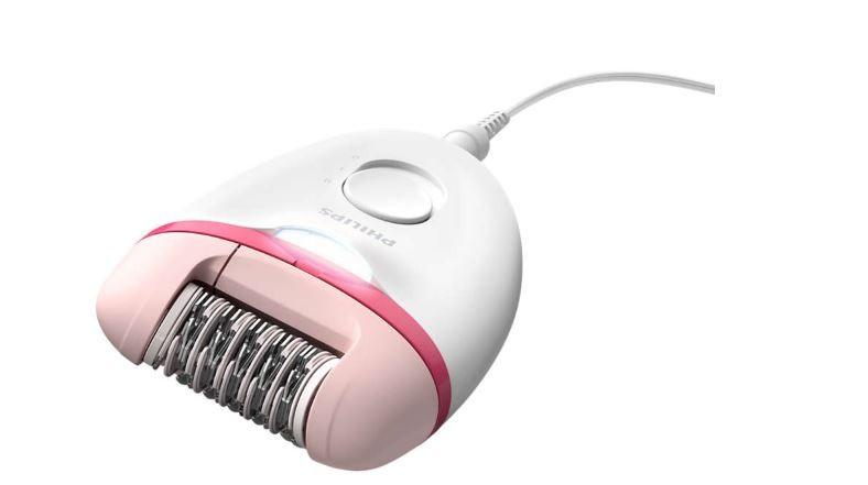 Philips Satinelle Essential Kompaktiškas laidinis epiliatorius BRE255/00