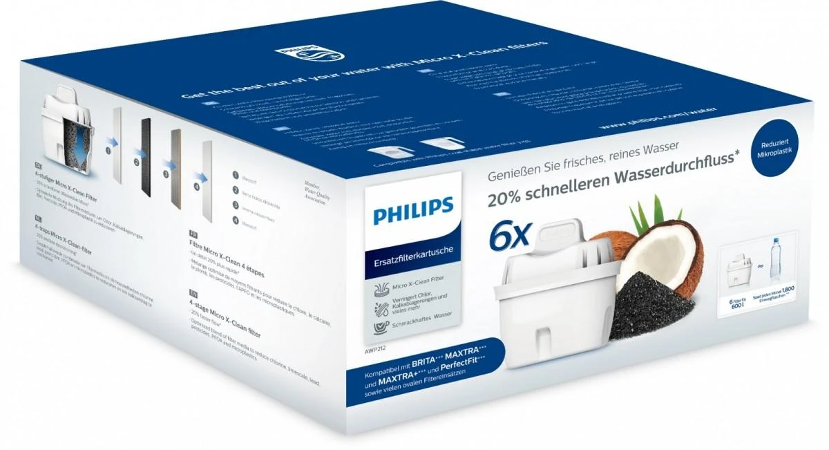 Filtro kasetė Philips Micro X-Clean AWP212 / 31 6 vnt.