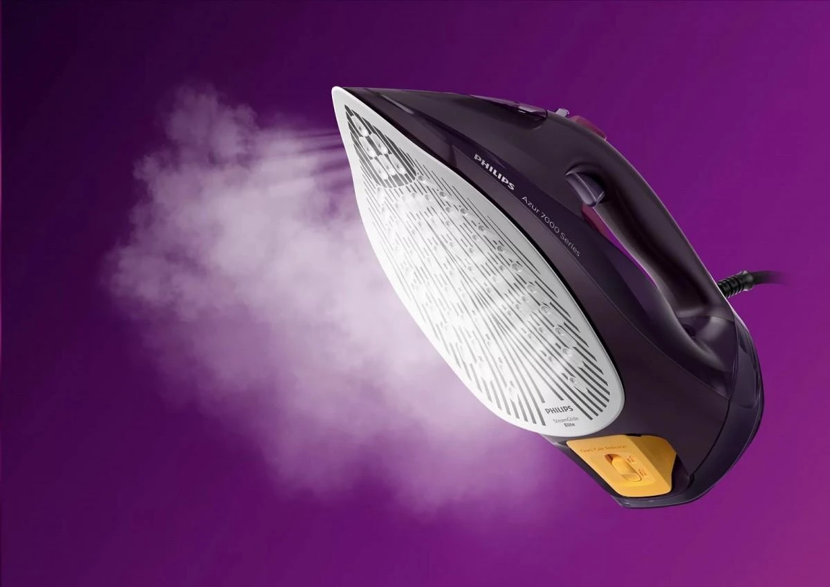 Garų lygintuvas Philips 7000 Serija HV, DST7061/30, tamsios spindinčios violetinės spalvos