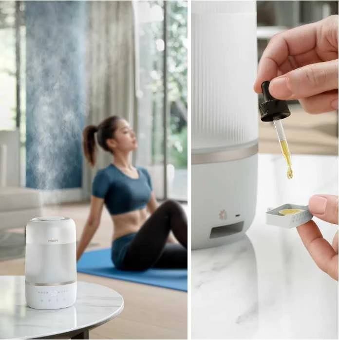 Oro drėkintuvas Philips 1000 serija, iki 41 kv. m, Baltas