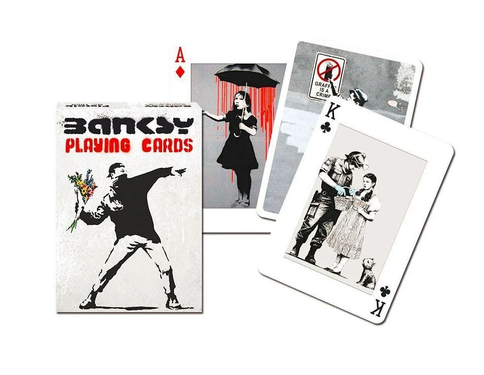 PIATNIK Žaidimo kortos „Banksy“