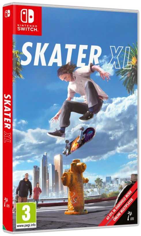 Usorteret Plaion Gra nintendo switch skater xl