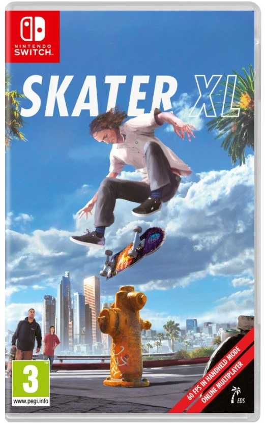 Usorteret Plaion Gra nintendo switch skater xl