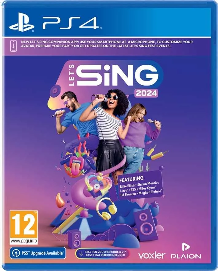Plaion Let's Sing 2024 PS4