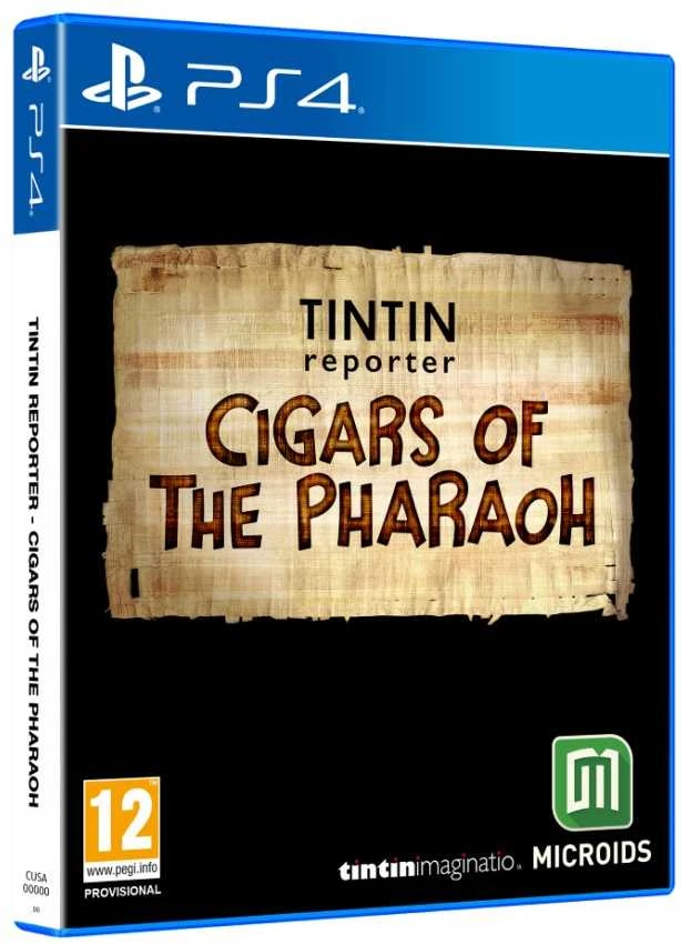 „Microïds Tintin Reporter“ Faraono cigarai PS4