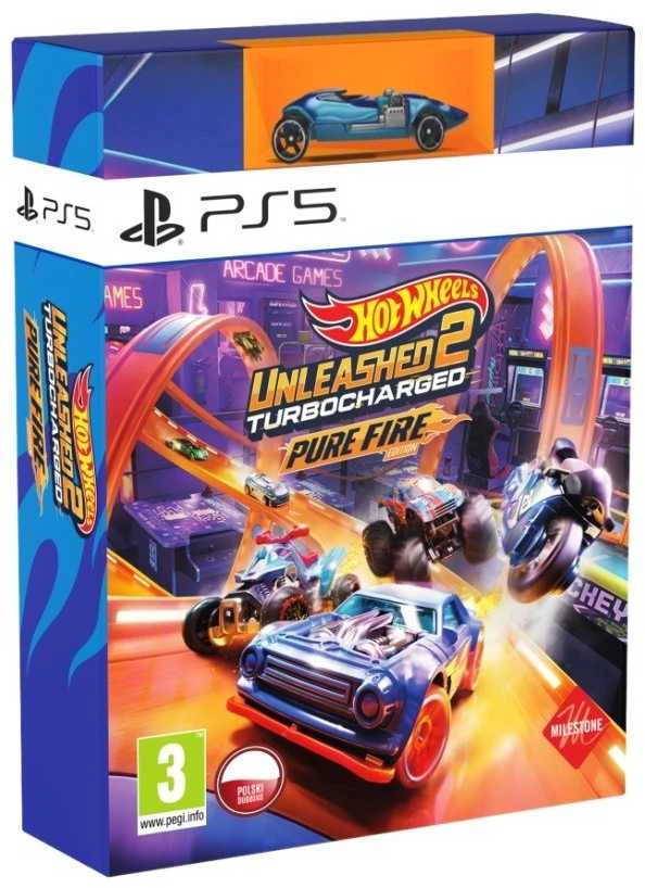 „Milestone Hot Wheels Unleashed 2“: „Pure Fire Edition PS5“ su turbokompresoriumi