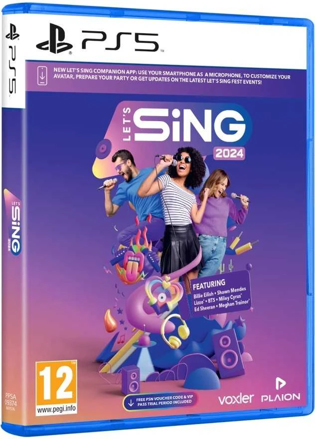 Plaion Let's Sing 2024 PS5