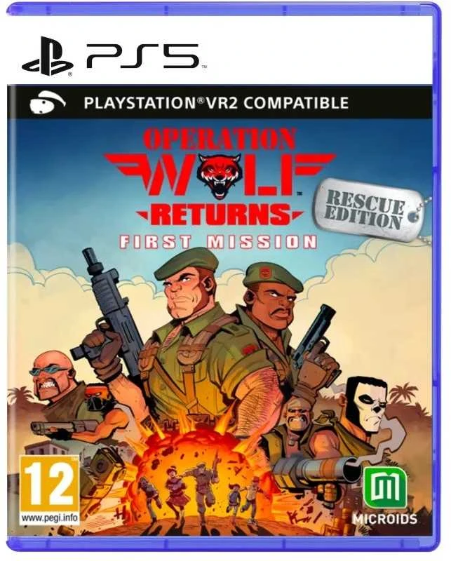 Microïds Operation Wolf Returns: First Mission – Rescue Edition PS5