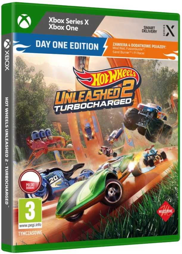„Hot Wheels Unleashed 2: Turbocharged“ (1 dienos leidimas) (POL/Multi žaidime) – „XBOX Series X“