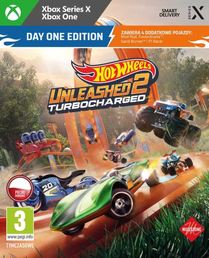 „Hot Wheels Unleashed 2: Turbocharged“ (1 dienos leidimas) (POL/Multi žaidime) – „XBOX Series X“
