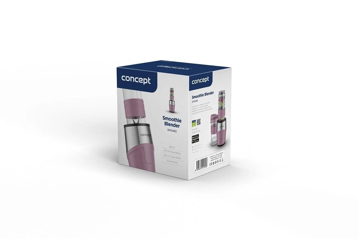 Concept SM3483 plakiklis 570 L Tabletop plakiklis 500 W Rose, Nerūdijantis plienas