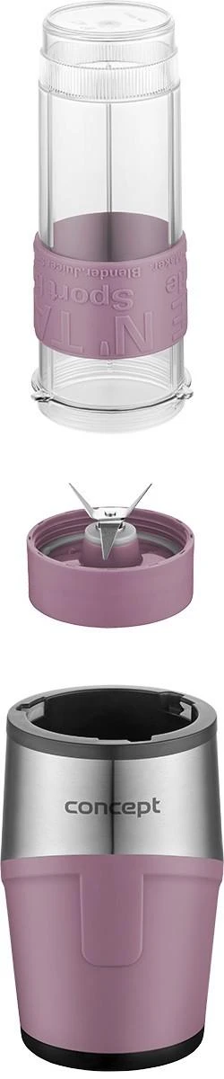Concept SM3483 plakiklis 570 L Tabletop plakiklis 500 W Rose, Nerūdijantis plienas