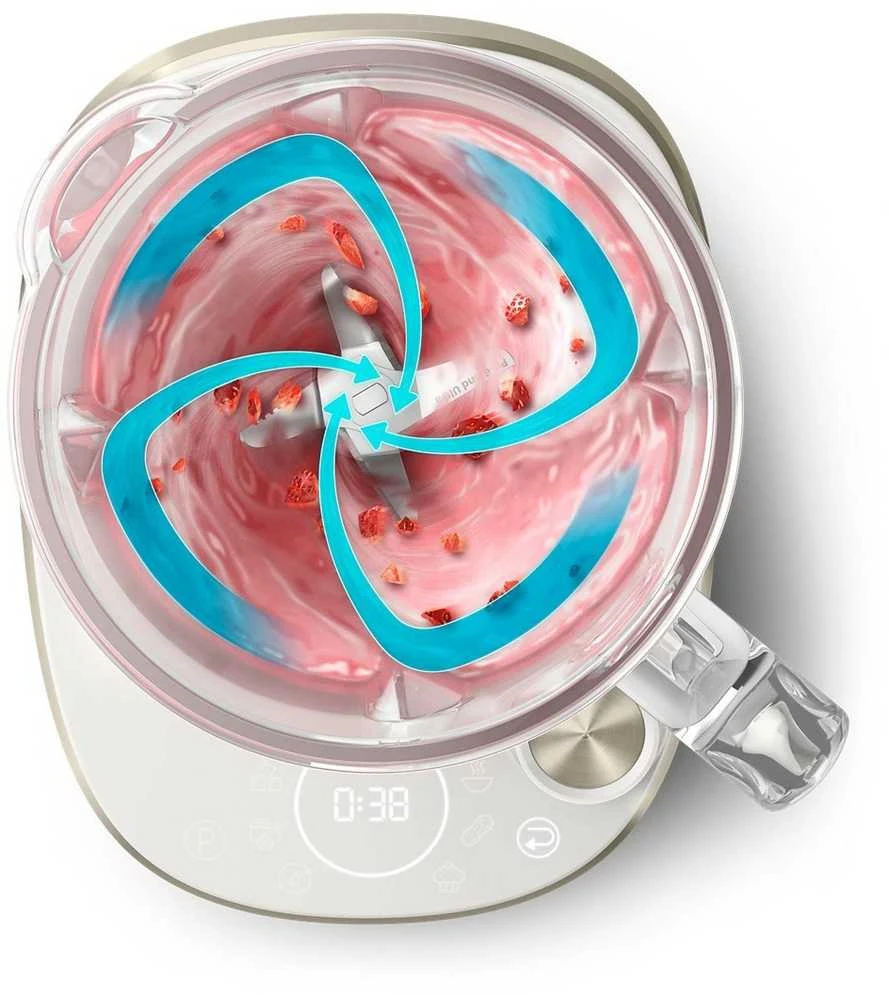 Kokteilinė Philips HR3760/01 7000 serija, Sidabrinės/Auksinės spalvos