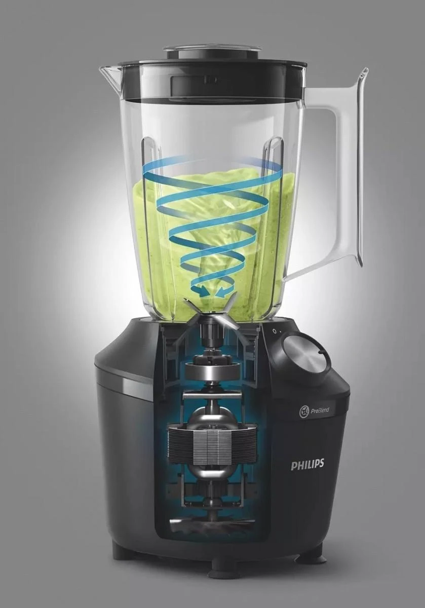 Kokteilinė Philips HR2191/01, Juodos spalvos