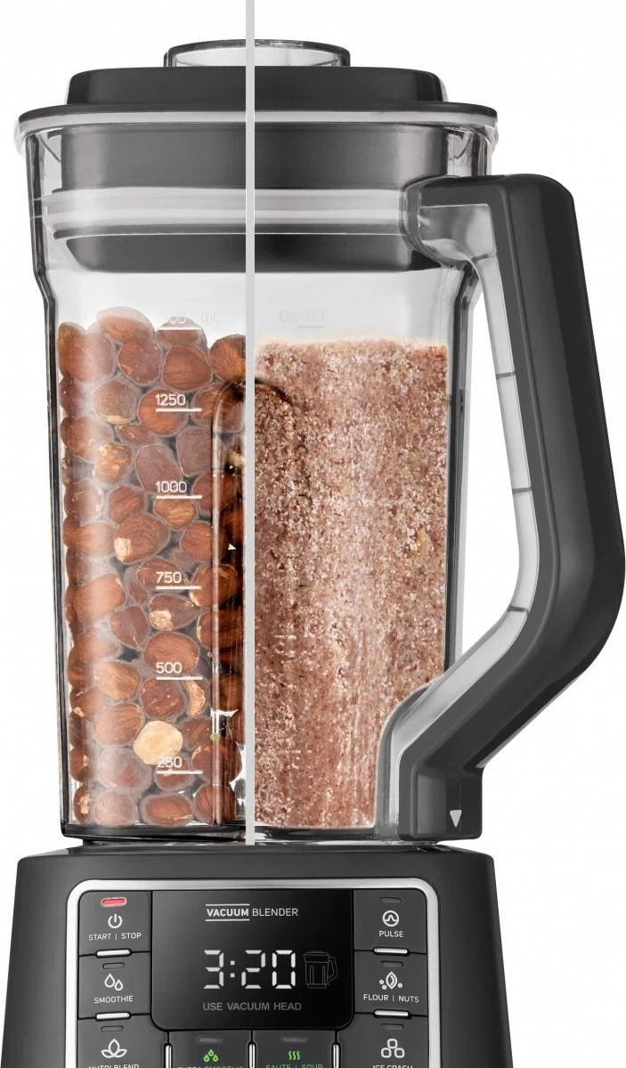 Sencor vakuuminė kokteilinė 1,5l +2 saugojimo buteliai