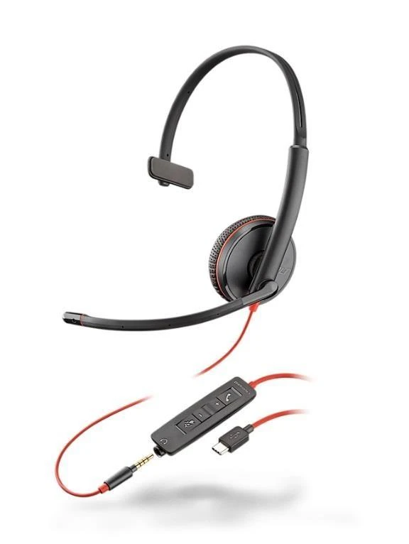 Plantronics Blackwire ausinės su valdymo pulteliu