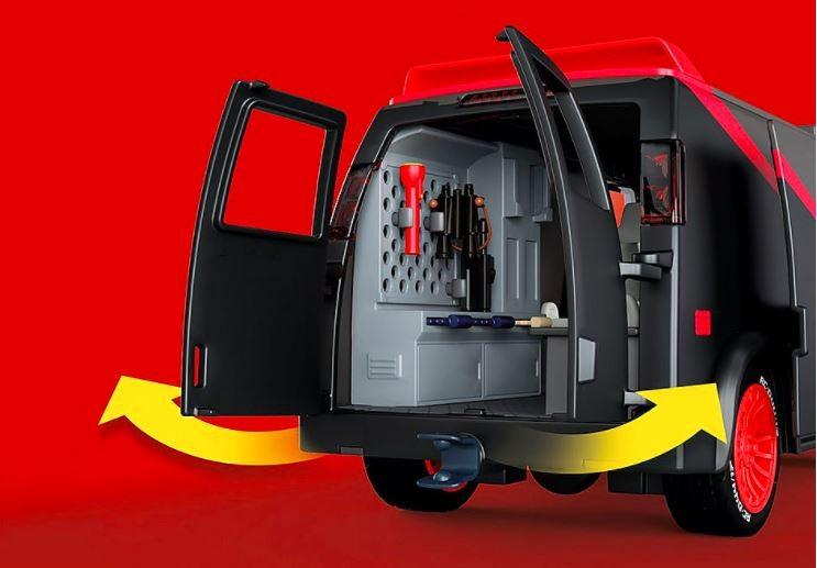 Playmobil 70750 KOMANDA AUTOMOBILIŲ VAN A-KOMANDA