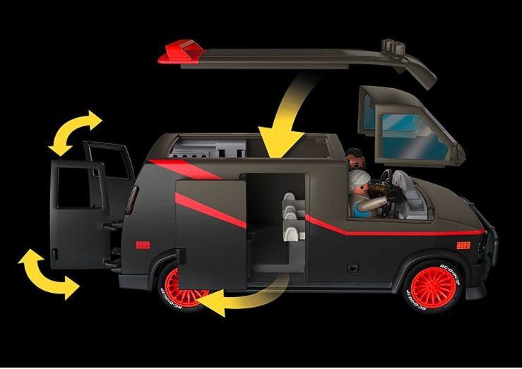 Playmobil 70750 KOMANDA AUTOMOBILIŲ VAN A-KOMANDA