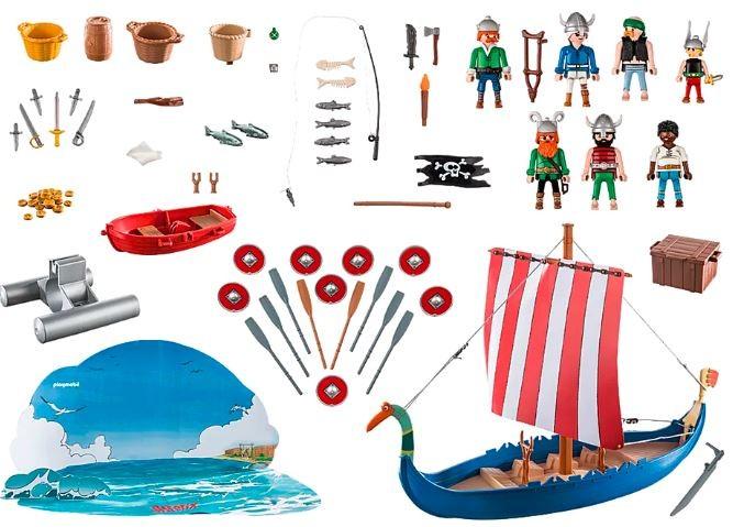Playmobil ® Advento Kalendorius Asterix Piratai (71087)